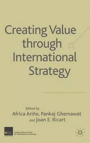 Creating Value through International Strategy cover