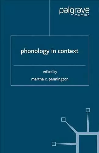 Phonology in Context cover