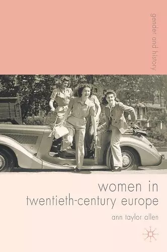 Women in Twentieth-Century Europe cover