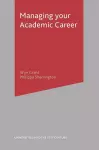 Managing Your Academic Career cover