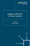 Palgrave Advances in Byron Studies cover