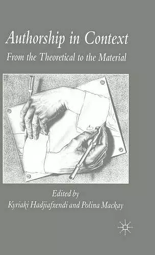 Authorship in Context cover