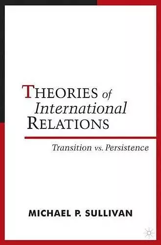 Theories of International Relations cover