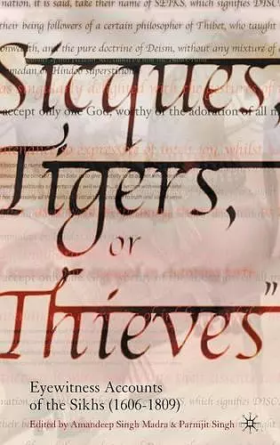 Sicques, Tigers or Thieves cover