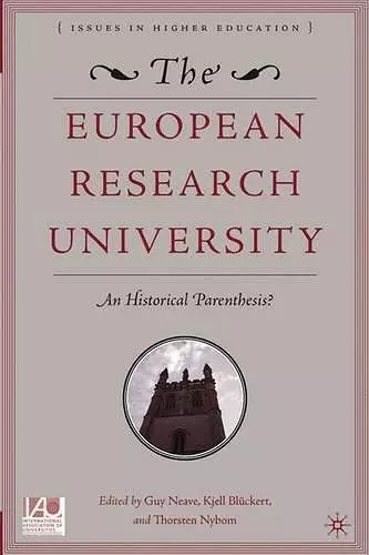 The European Research University cover