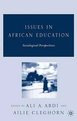 Issues in African Education cover