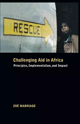 Challenging Aid in Africa cover