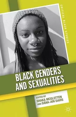 Black Genders and Sexualities cover