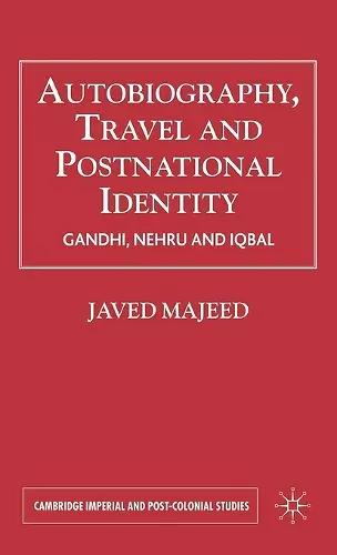 Autobiography, Travel and Postnational Identity cover