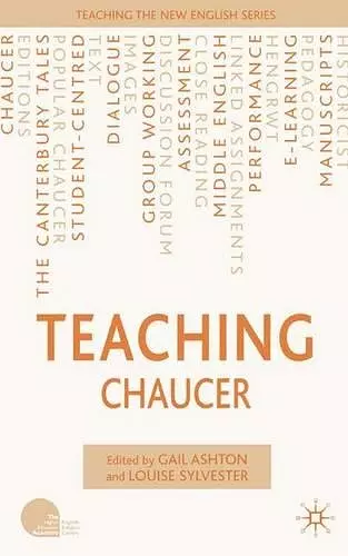 Teaching Chaucer cover