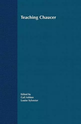 Teaching Chaucer cover