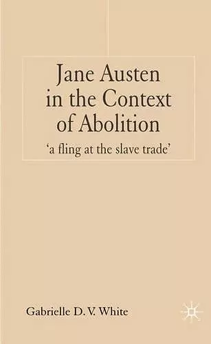 Jane Austen in the Context of Abolition cover