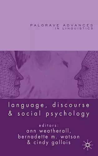 Language, Discourse and Social Psychology cover