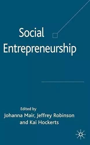 Social Entrepreneurship cover