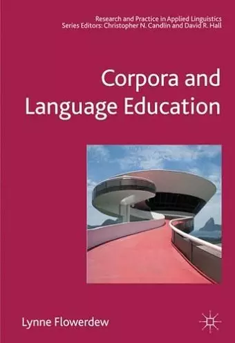 Corpora and Language Education cover