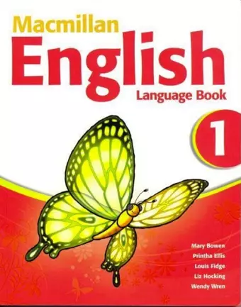 Macmillan English 1 Language Book cover
