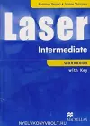 Laser Intermediate Workbook with Key cover