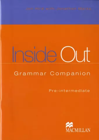 Inside Out Pre Intermediate Grammar Companion cover