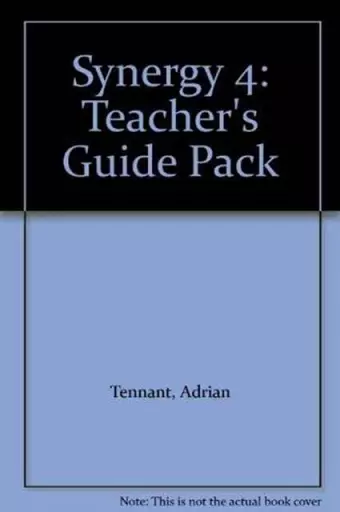 Synergy 4 Teacher's Guide Pack cover