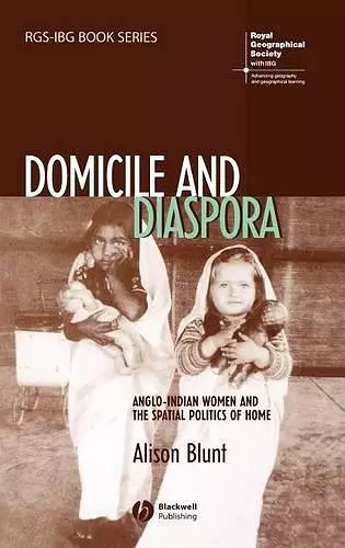 Domicile and Diaspora cover