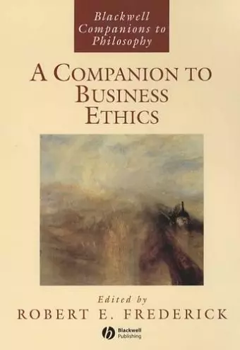 A Companion to Business Ethics cover