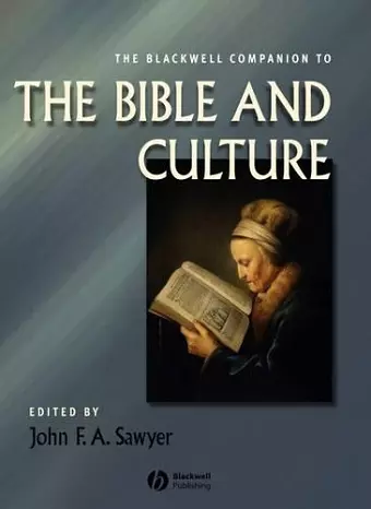 The Blackwell Companion to the Bible and Culture cover