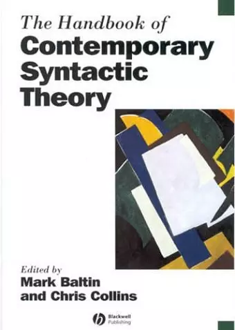 The Handbook of Contemporary Syntactic Theory cover