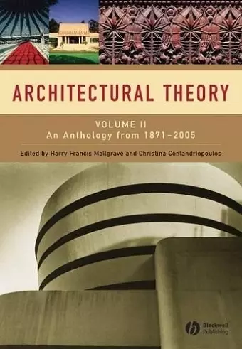 Architectural Theory, Volume 2 cover