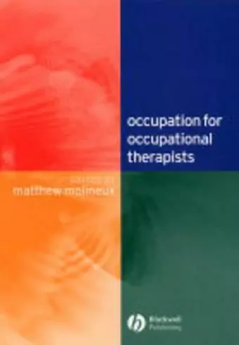 Occupation for Occupational Therapists cover