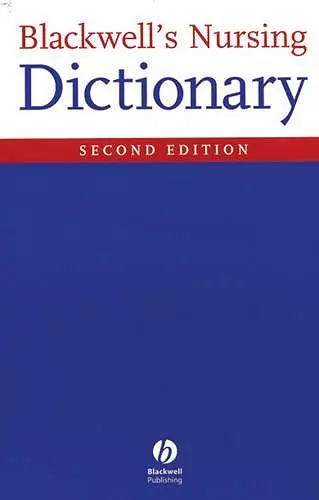 Blackwell's Nursing Dictionary cover
