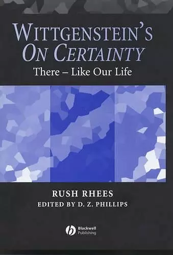 Wittgenstein's On Certainty cover