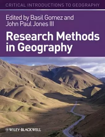 Research Methods in Geography cover