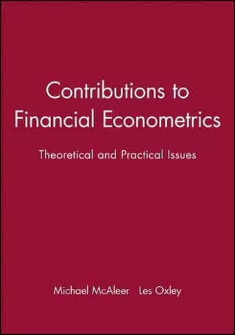 Contributions to Financial Econometrics cover