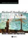 Blackwell Handbook of Judgment and Decision Making cover