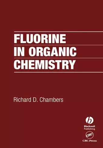 Fluorine in Organic Chemistry cover