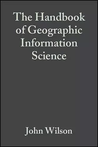 The Handbook of Geographic Information Science cover
