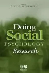 Doing Social Psychology Research cover