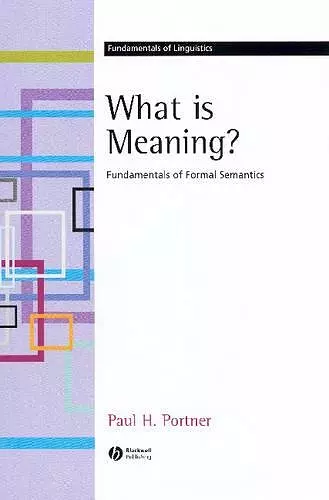 What is Meaning? cover