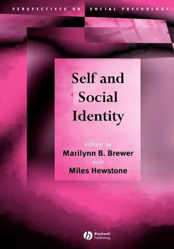 Self and Social Identity cover