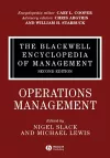 The Blackwell Encyclopedia of Management, Operations Management cover
