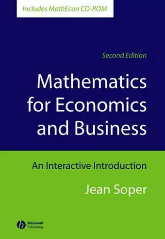 Mathematics for Economics and Business cover