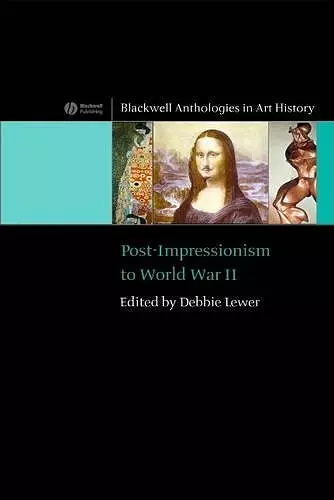 Post-Impressionism to World War II cover