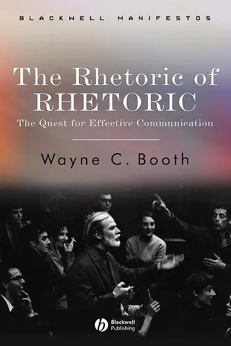 The Rhetoric of RHETORIC cover