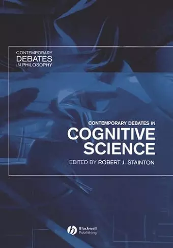 Contemporary Debates in Cognitive Science cover