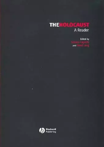 The Holocaust cover