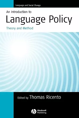 An Introduction to Language Policy cover