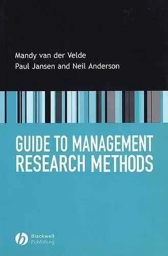 Guide to Management Research Methods cover