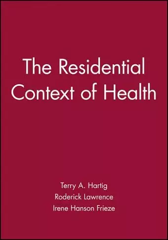 The Residential Context of Health cover