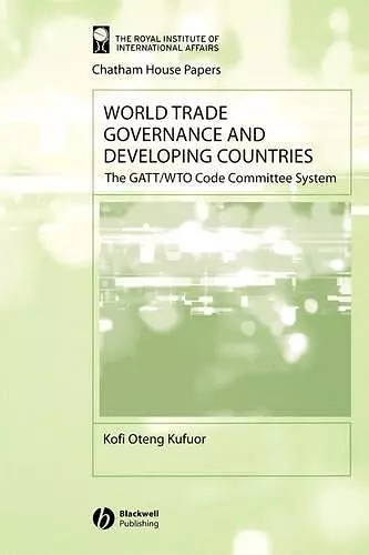 World Trade Governance and Developing Countries cover