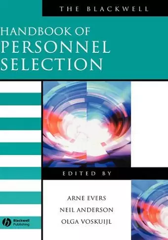 The Blackwell Handbook of Personnel Selection cover